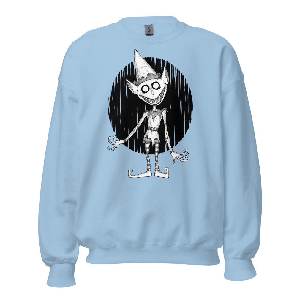 Creepy Xmas - Evil Elf Sweatshirt