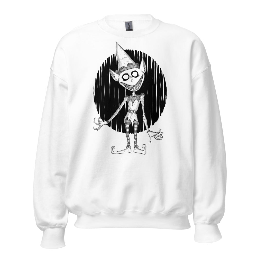 Creepy Xmas - Evil Elf Sweatshirt