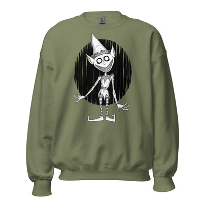 Creepy Xmas - Evil Elf Sweatshirt