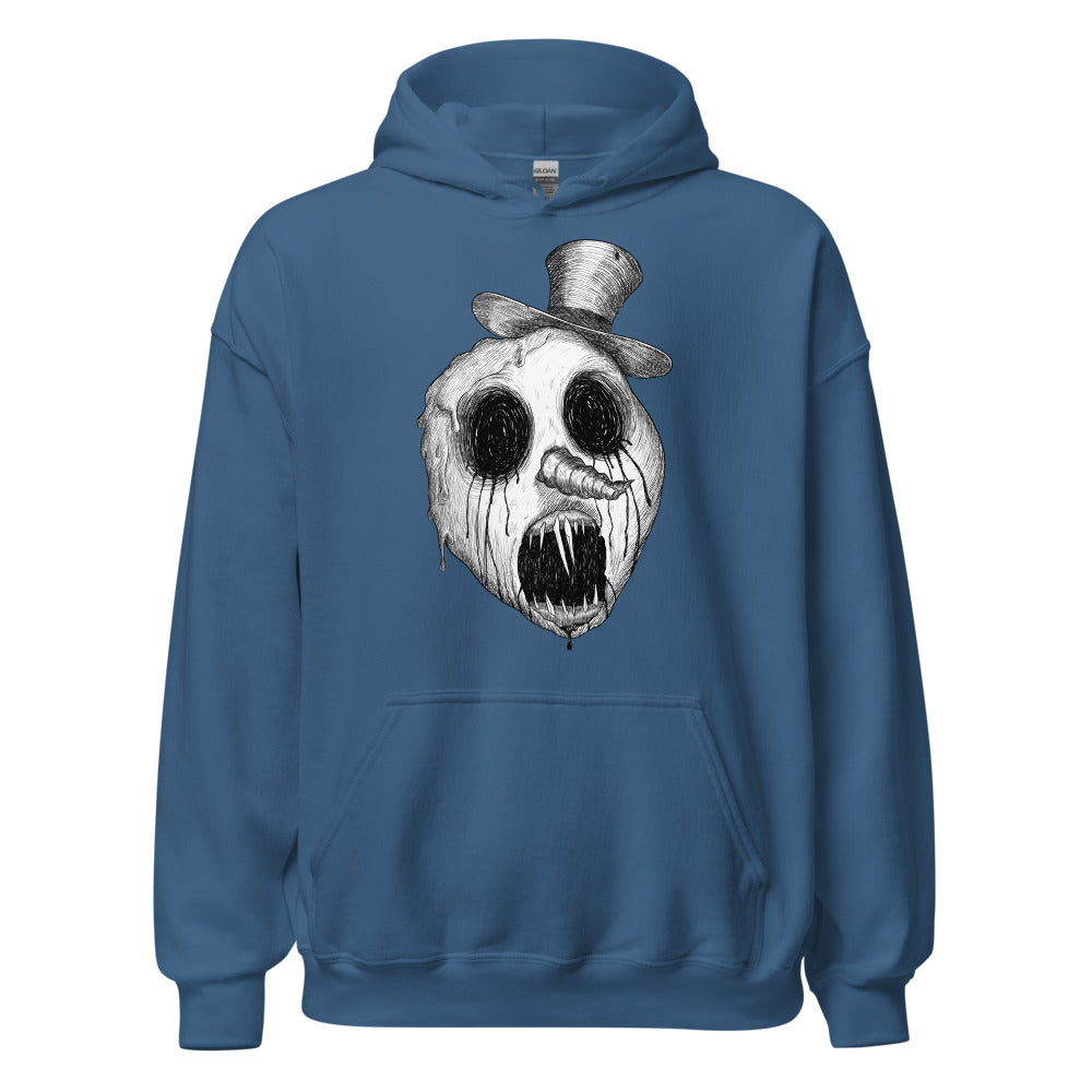 Creepy Xmas - Frosty Head Hoodie