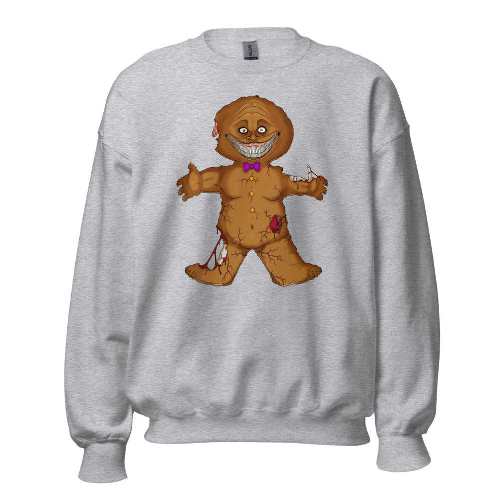 Creepy Xmas - Gingerdread Man Sweatshirt