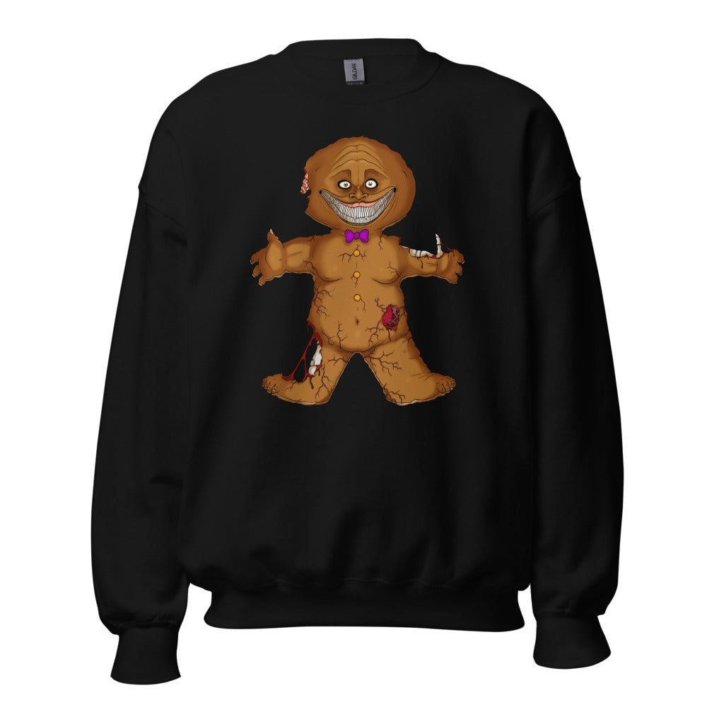 Creepy Xmas - Gingerdread Man Sweatshirt