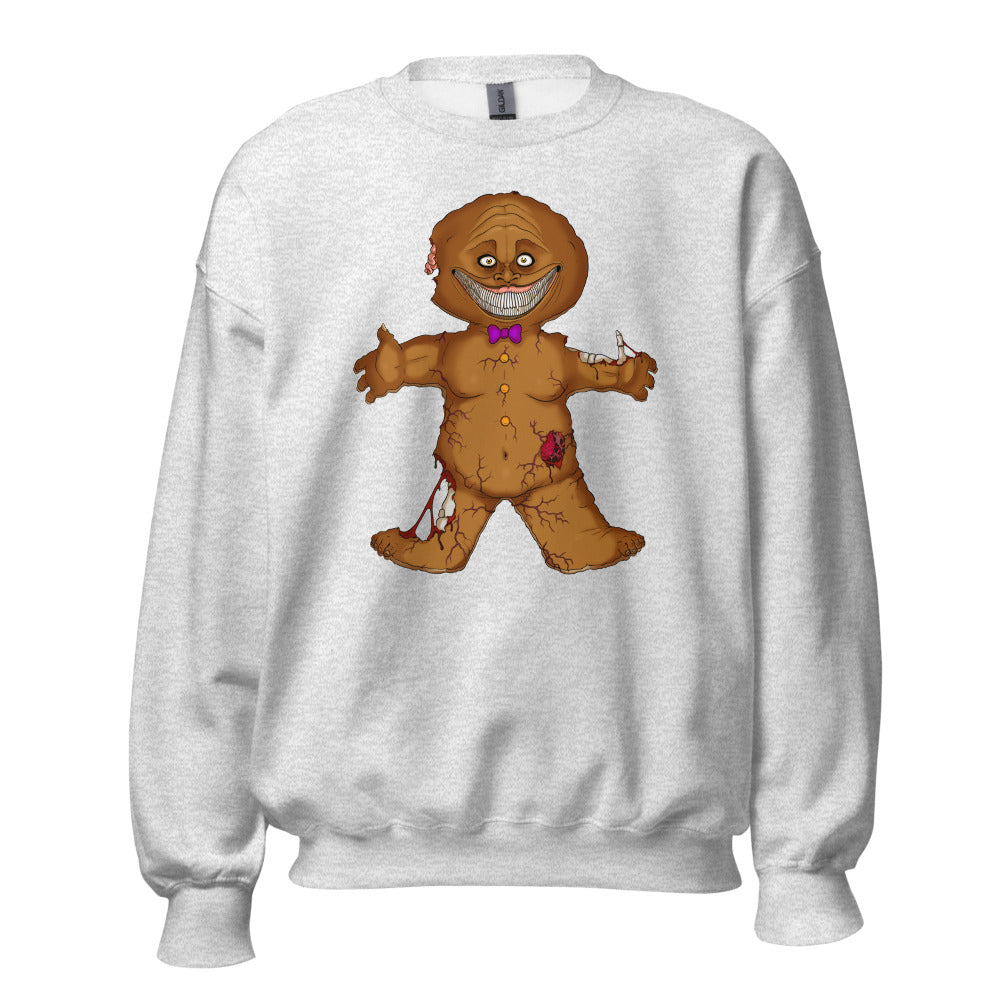 Creepy Xmas - Gingerdread Man Sweatshirt