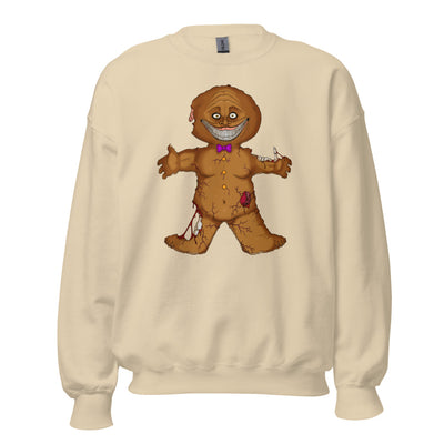 Creepy Xmas - Gingerdread Man Sweatshirt