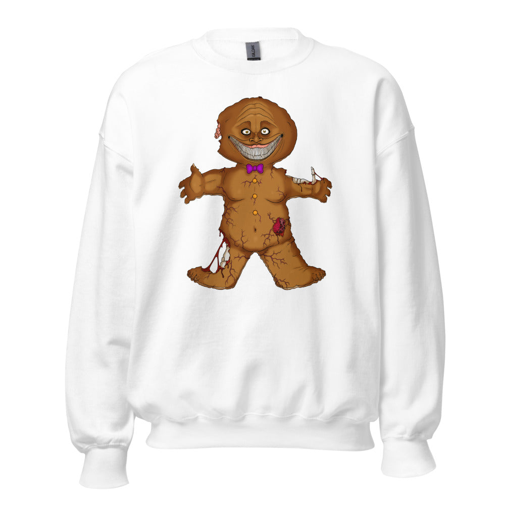 Creepy Xmas - Gingerdread Man Sweatshirt