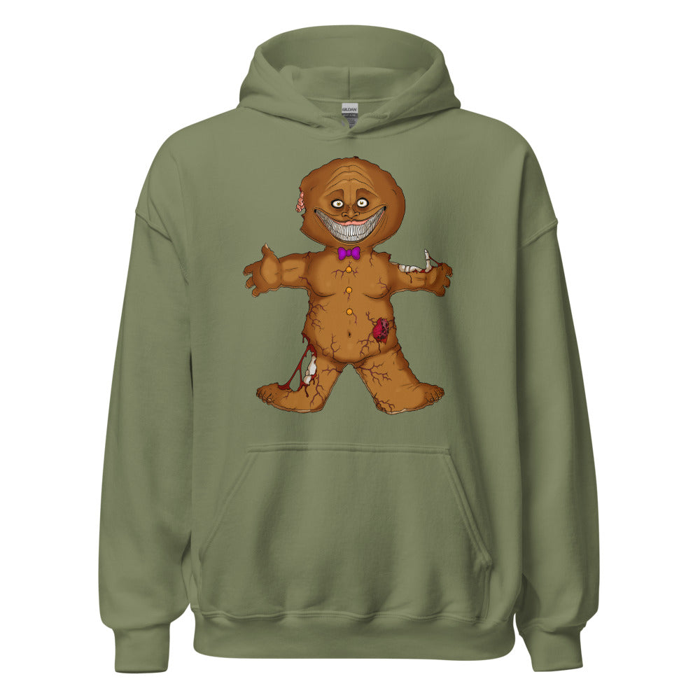 Creepy Xmas - Gingerdread Man Hoodie