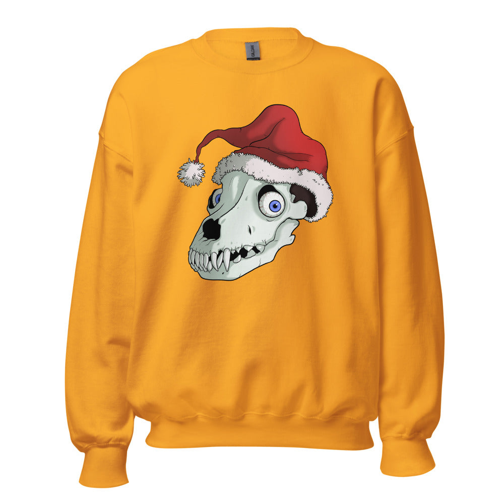 Creepy Xmas - Santa Skull Sweatshirt