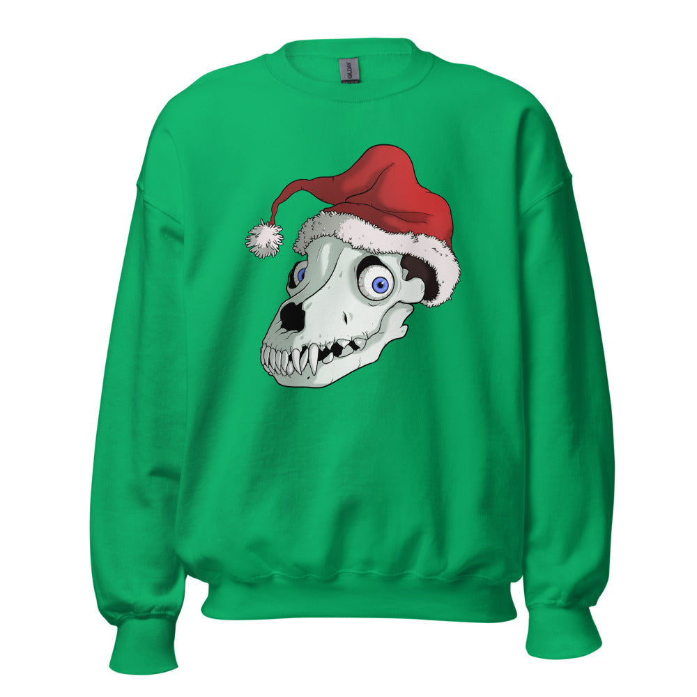 Creepy Xmas - Santa Skull Sweatshirt