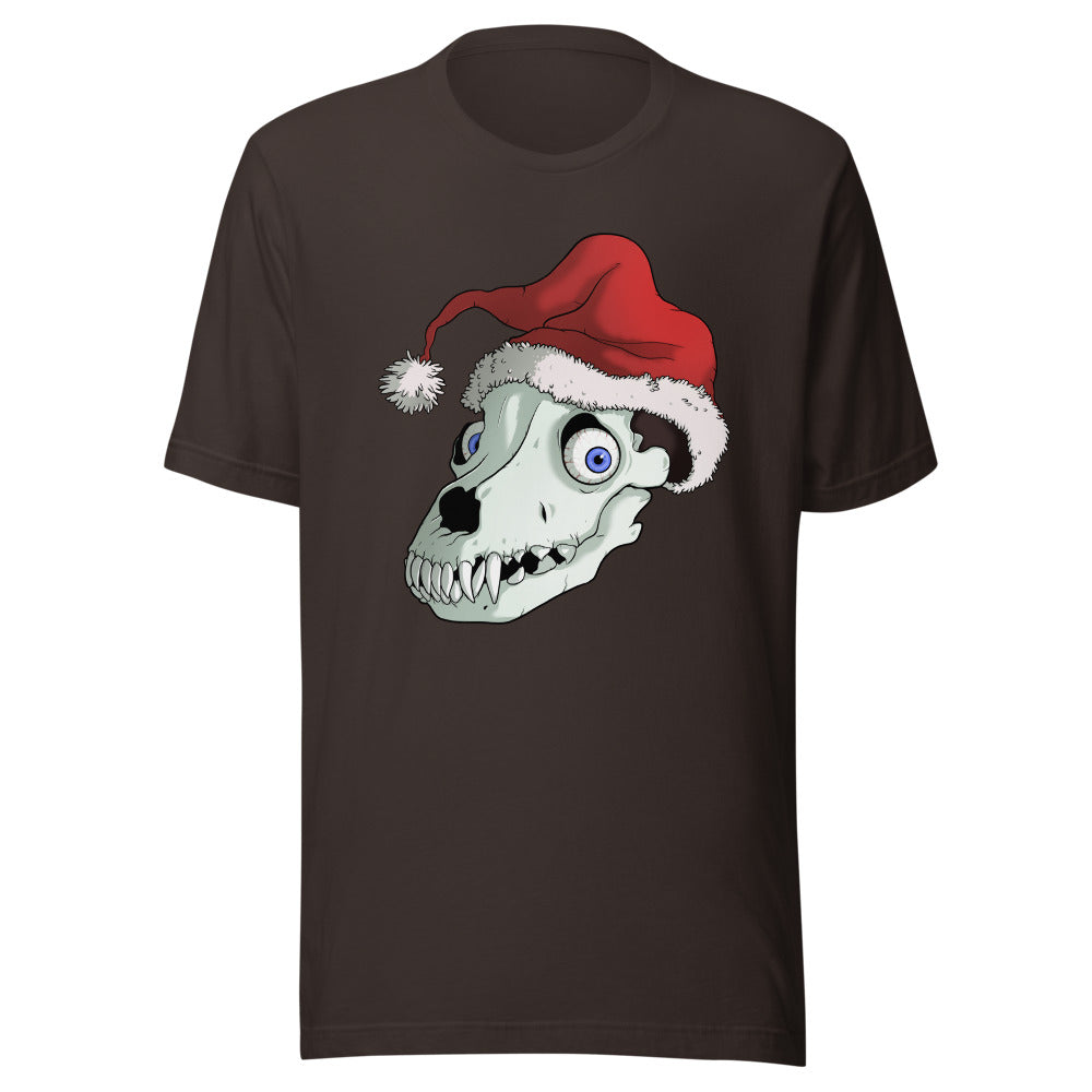 Creepy Xmas - Santa Skull T-Shirt