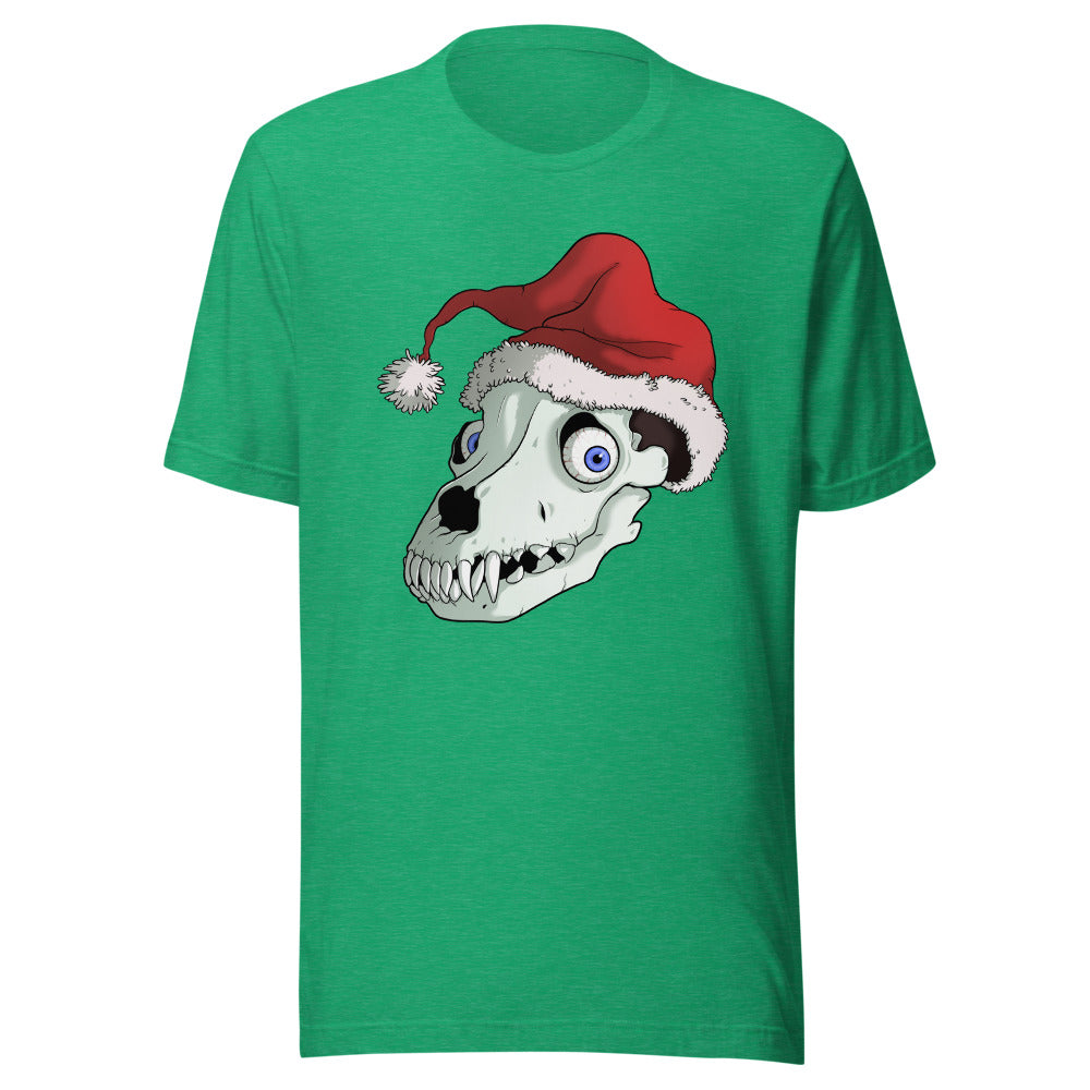 Creepy Xmas - Santa Skull T-Shirt