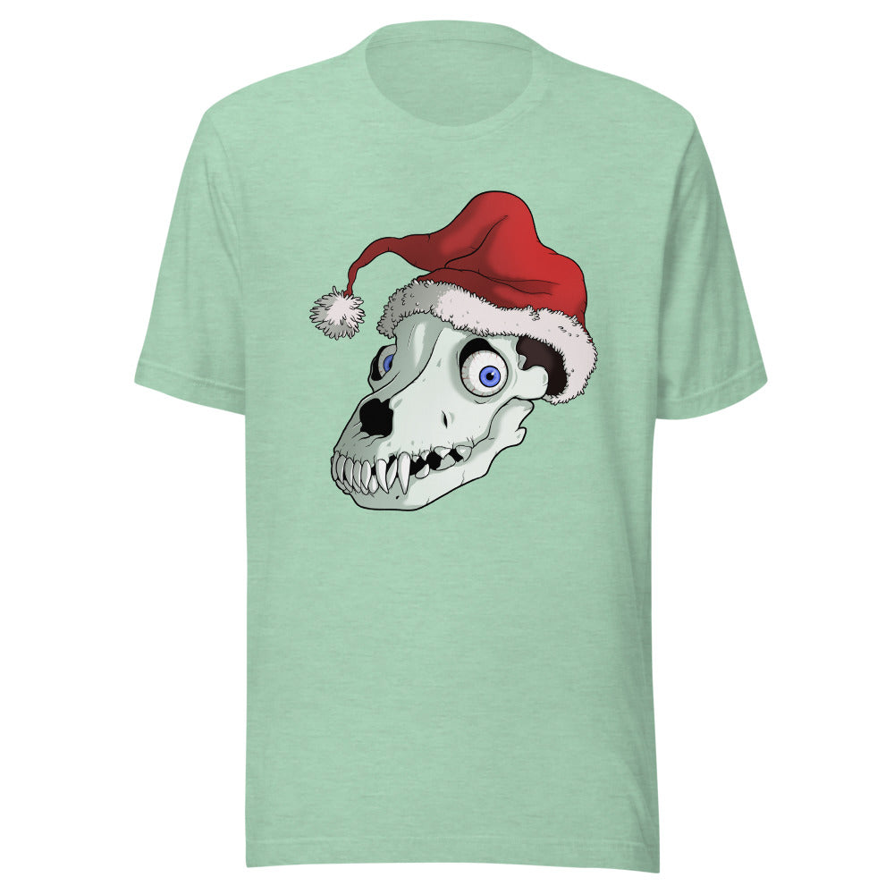 Creepy Xmas - Santa Skull T-Shirt