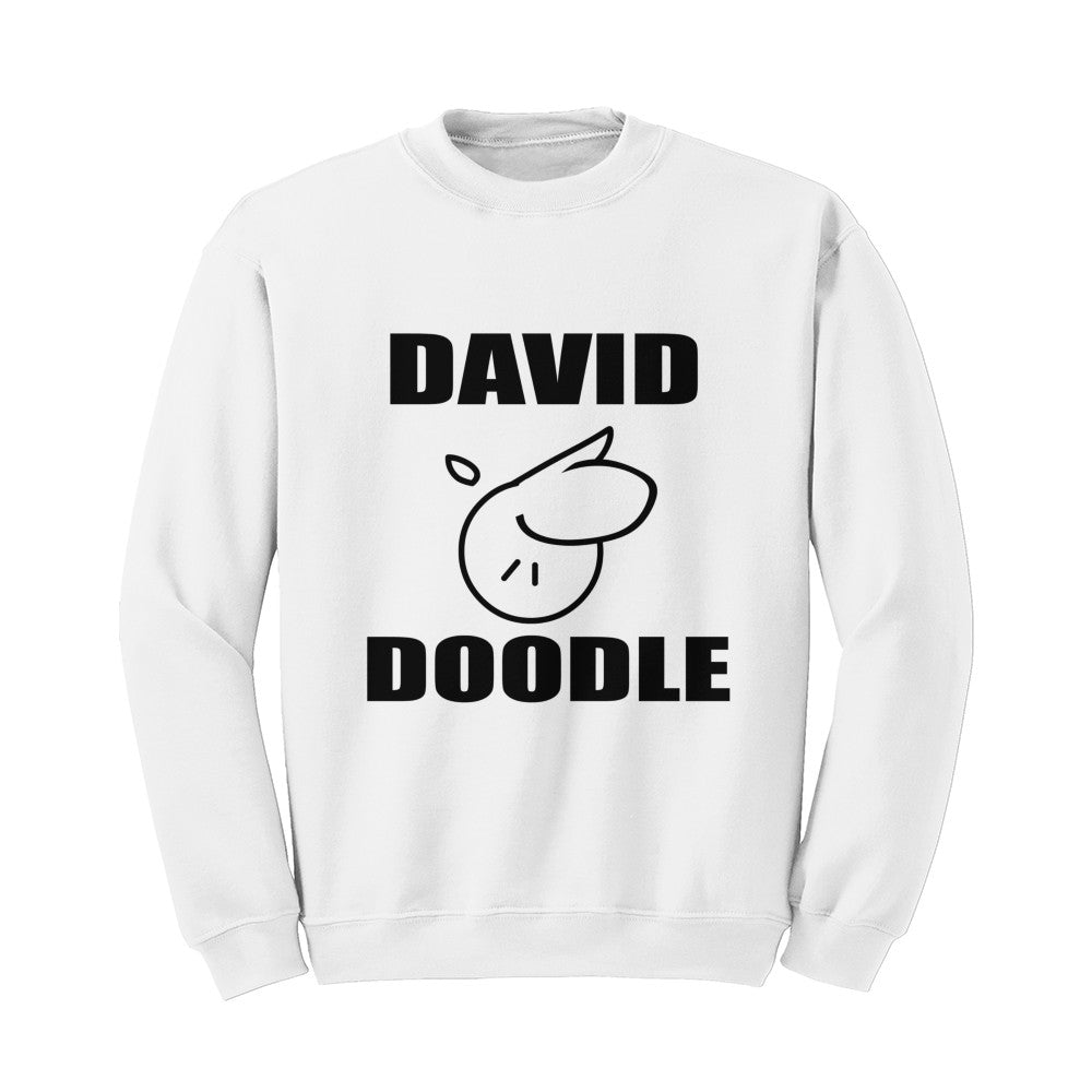 DAVID DOODLE SWEATER (BLACK DESIGN)