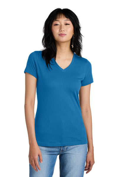 District - Women's Perfect Weight V-Neck Tee. DM1170L