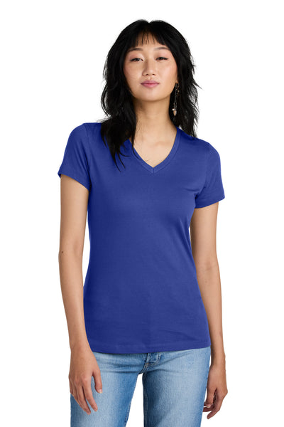 District - Women's Perfect Weight V-Neck Tee. DM1170L