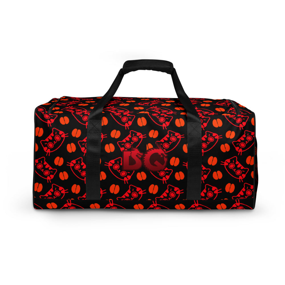 MEGUMIARAKI_DQ - DQ Cat & Coffee Travel Duffle Bag – Crowdmade