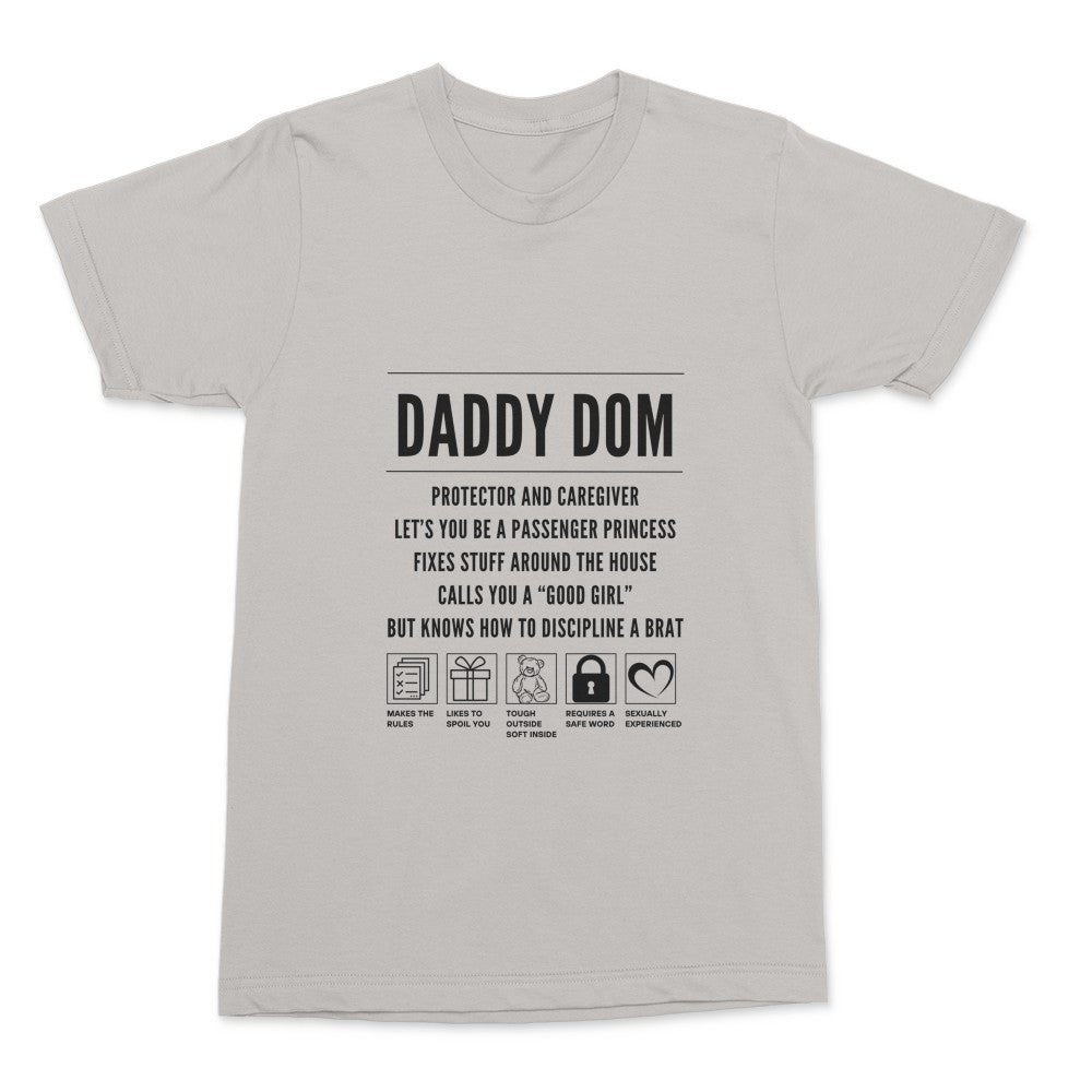 Daddy Dom (Black Text)