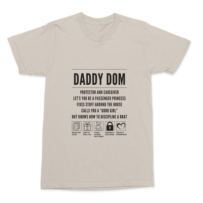 Daddy Dom (Black Text)