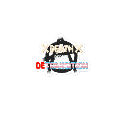 Death Before Detransition Sticker