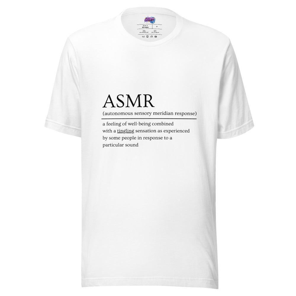 Define ASMR (Black Text)