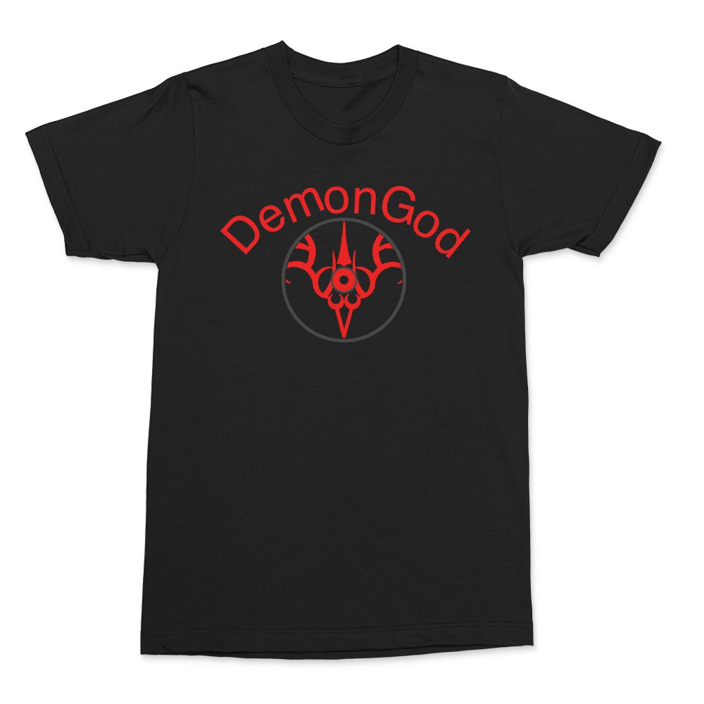 DemonGod Logo with Red Color Title