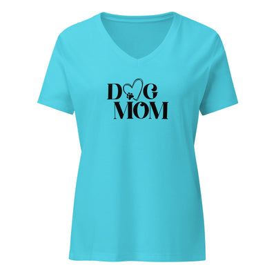Dog Mom V-neck Shirt