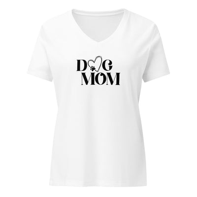Dog Mom V-neck Shirt