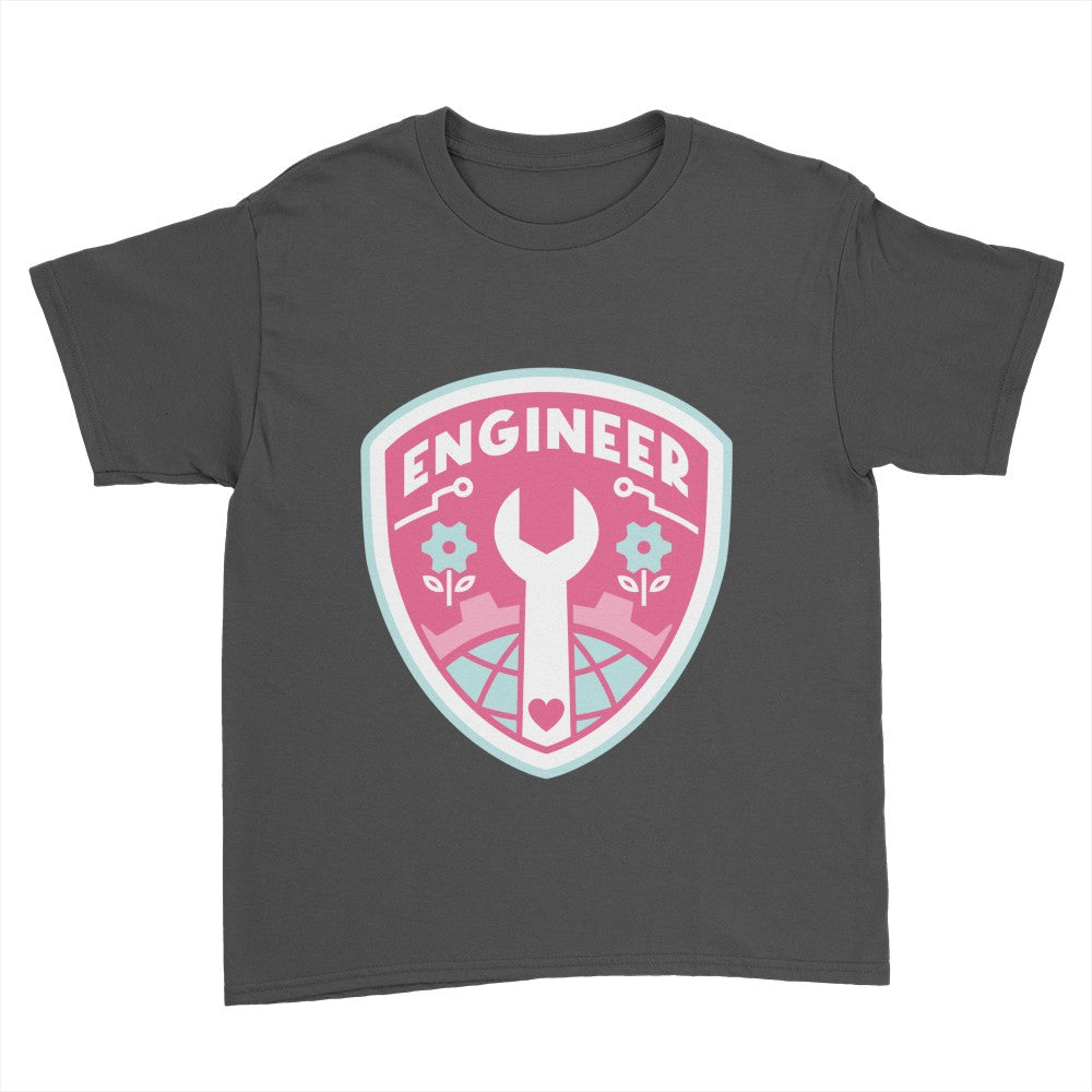 Heart of Engineering Badge Tee