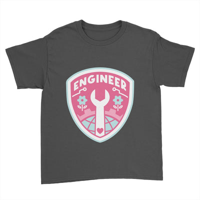 Heart of Engineering Badge Tee