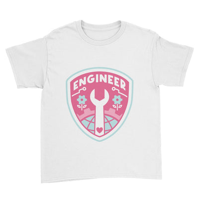 Heart of Engineering Badge Tee