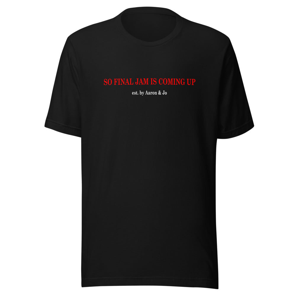 Final Jam Black Shirt