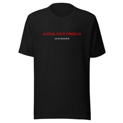 Final Jam Black Shirt