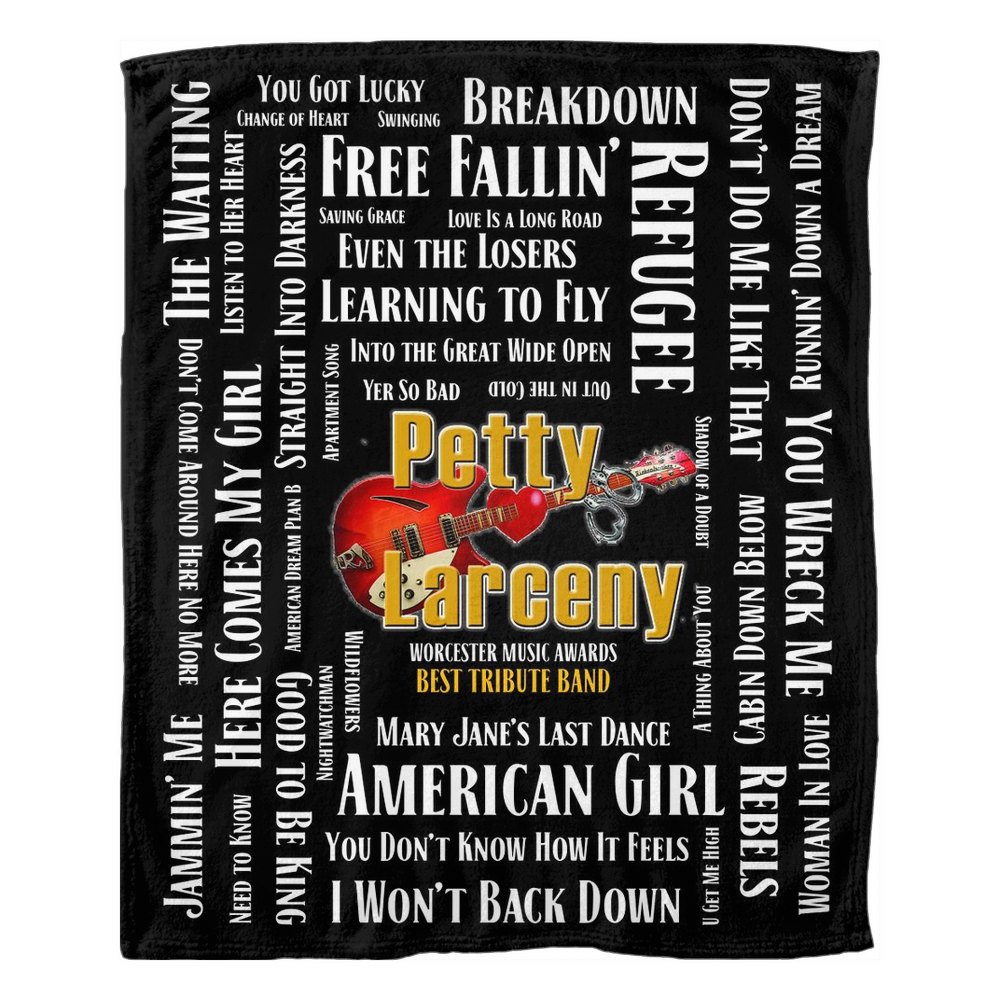 Petty Song Name Fleece Blanket