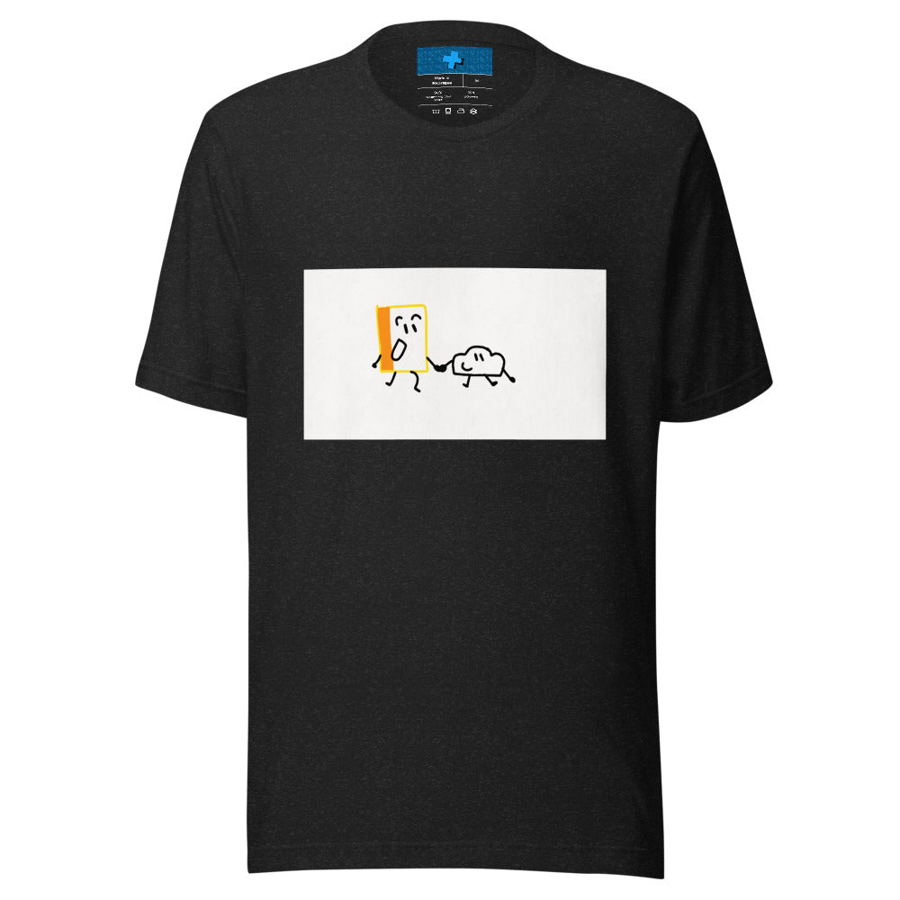 French Friey and Cloudy Unisex Staple T-Shirt (with channel profile)