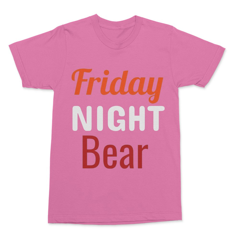 Friday Night Bear White T-Shirt