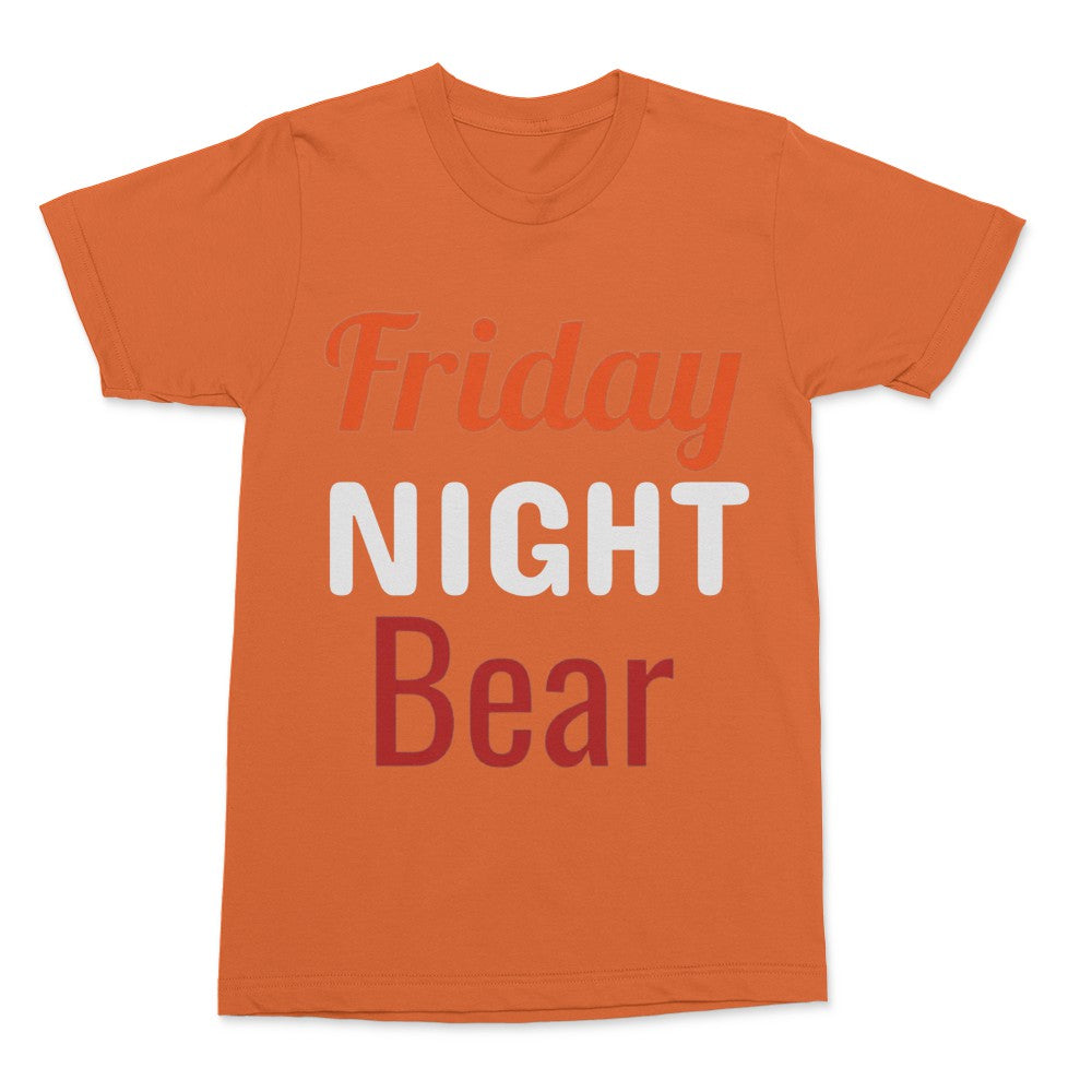 Friday Night Bear White T-Shirt