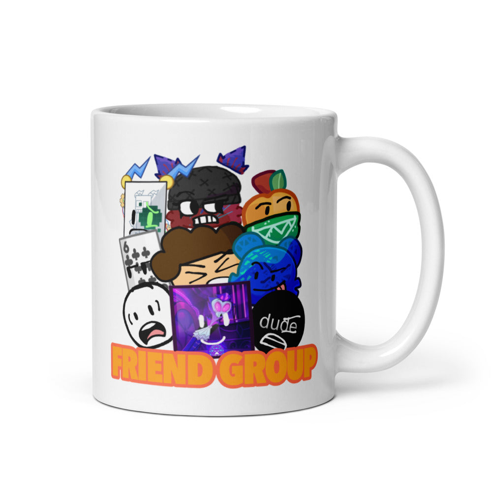 Friend Group Themed Mug