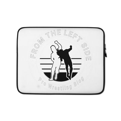 From The Left Side Laptop Sleeve