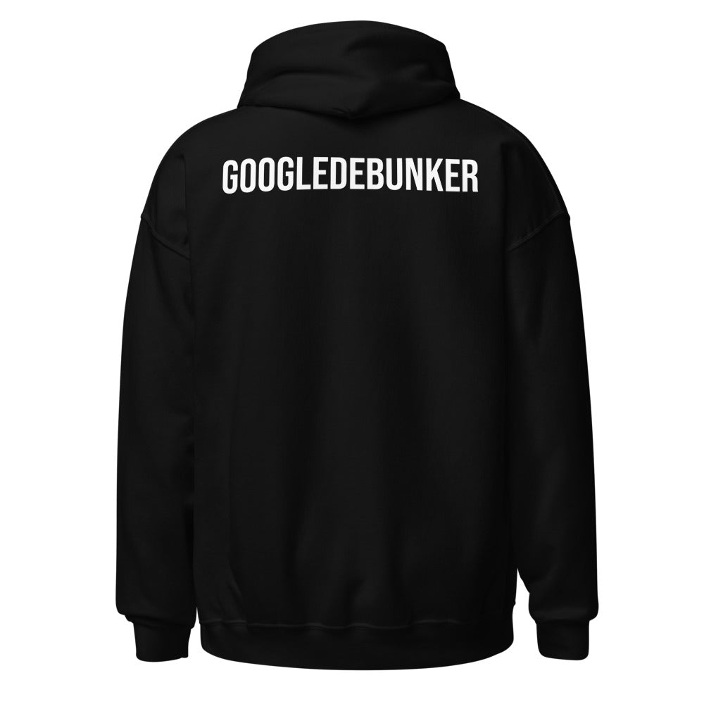 GOOGLEDEBUNKER Black Hoodie