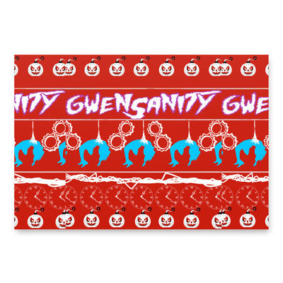 GWENSANITY Ugly Wrapping Paper