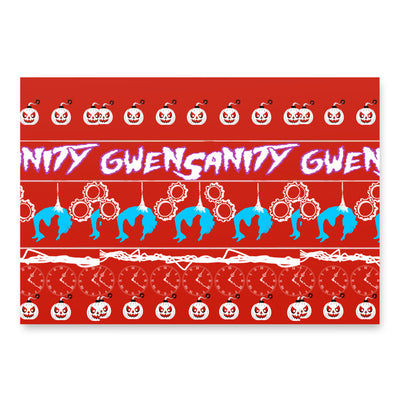 GWENSANITY Ugly Wrapping Paper