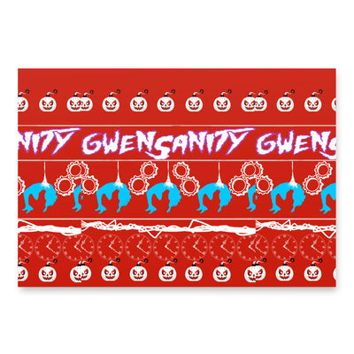 GWENSANITY Ugly Wrapping Paper