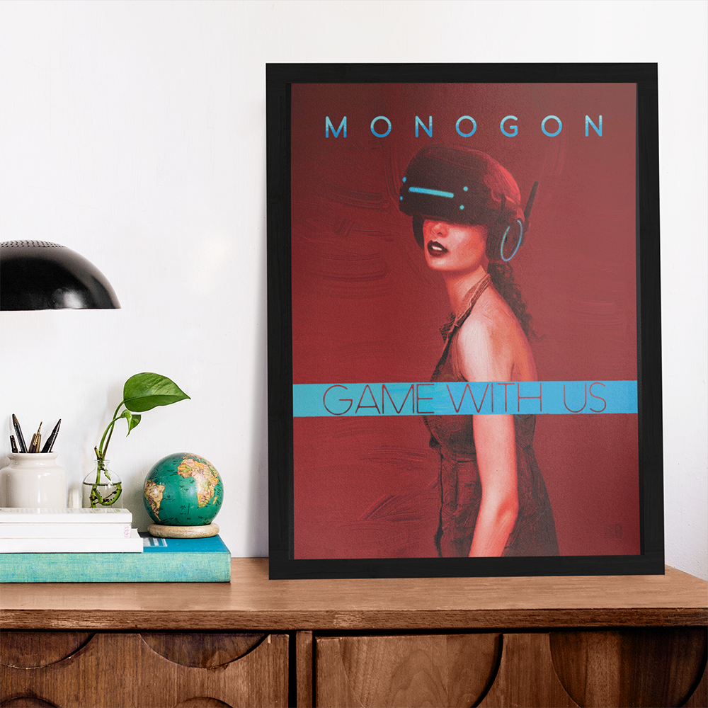 BrandonJLa - Monogon Poster - Game With Us – Crowdmade