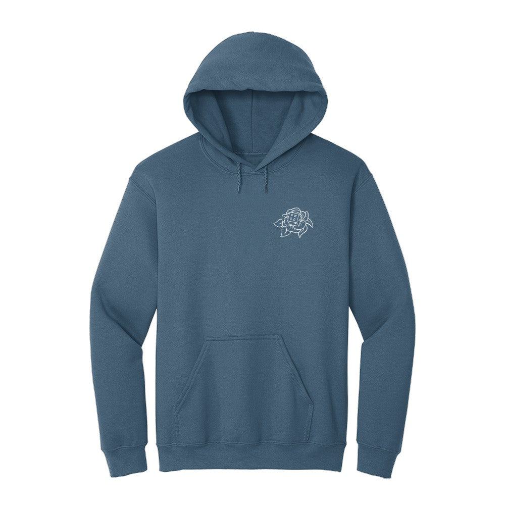 Dark blue designer hoodie outlet