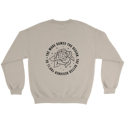 Game Designer Sweatshirt (Double Sided) - CLICK TO SEE MORE COLOURS!