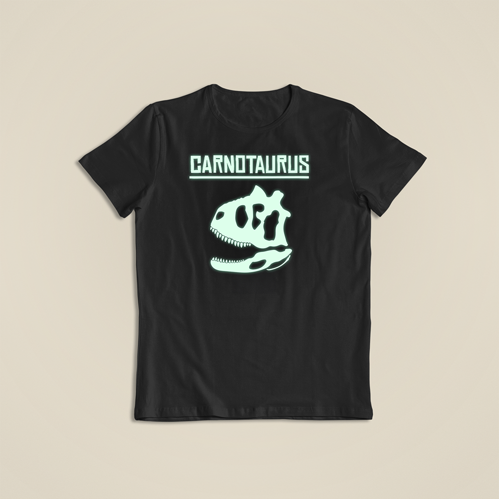 LIMITED EDITION: Glow in the Dark - Carnotaurus Shirt