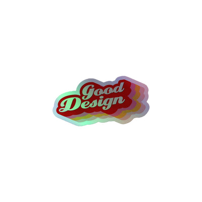 Good Design Holo Sticker