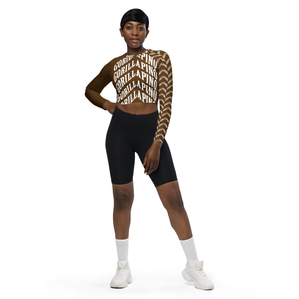 Gorillapino Women's Long Sleeve Crop Top