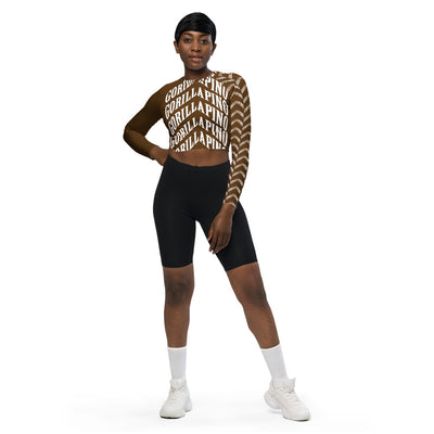 Gorillapino Women's Long Sleeve Crop Top