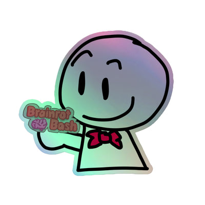 Guy the holographic sticker