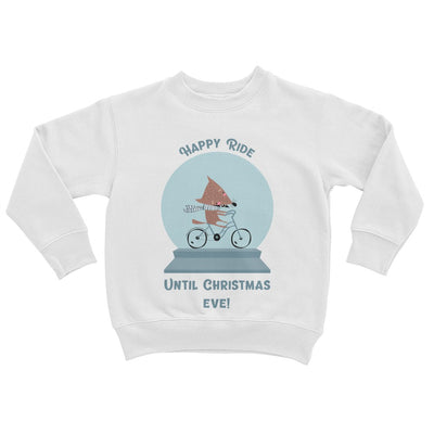 Happy Ride Until Christmas Eve Youth Sweater